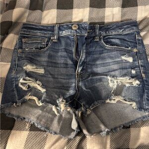 American Eagle Outfitters Ripped Jean Shorts
